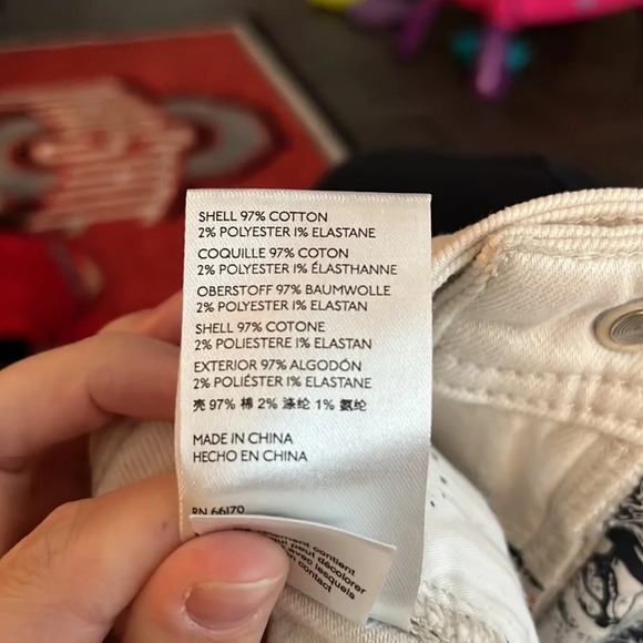 Anthropologie Pilcro and the Letterpress Slim Boyfriend Striped Floral S… - Picture 5 of 6